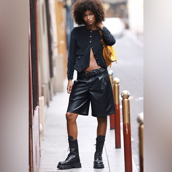 Free People Alandale Vegan Trousers - Picture 1 of 5